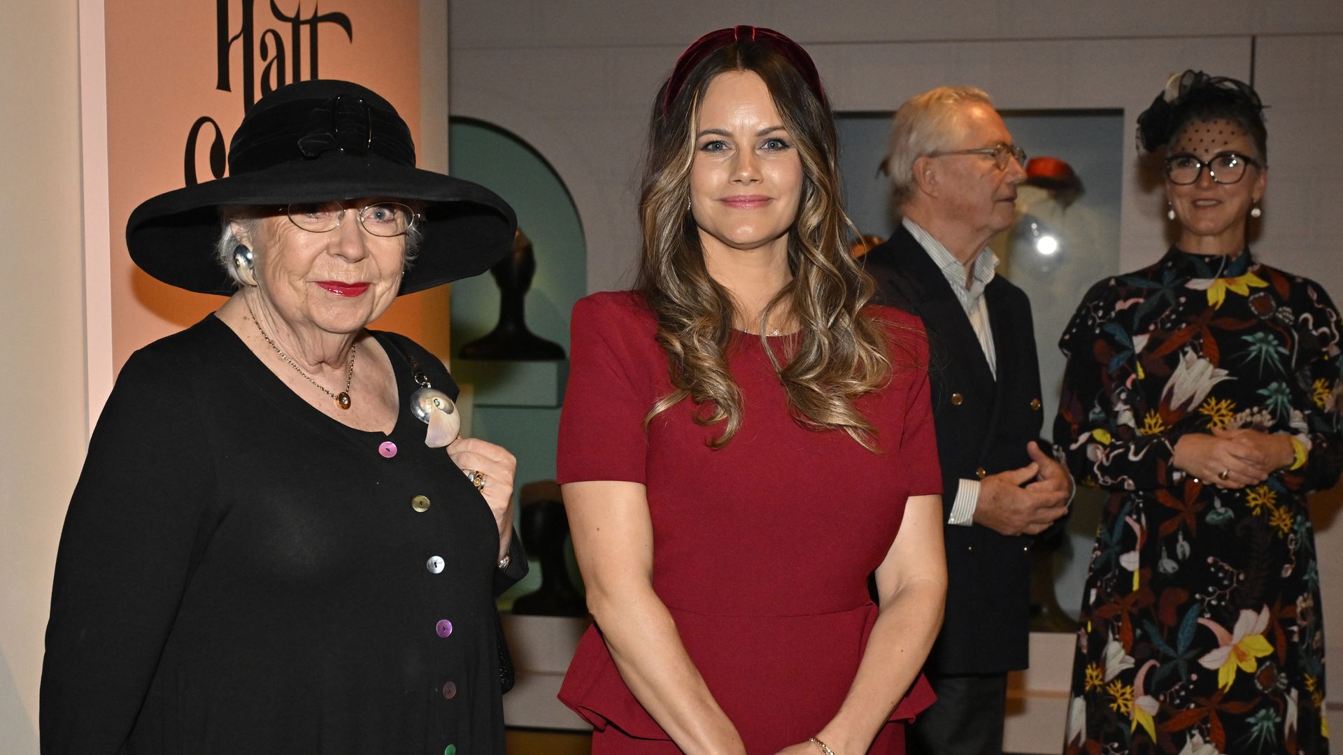 Sweden’s Princess Sofia joined by another Princess at fashion exhibit showcasing their personal pieces