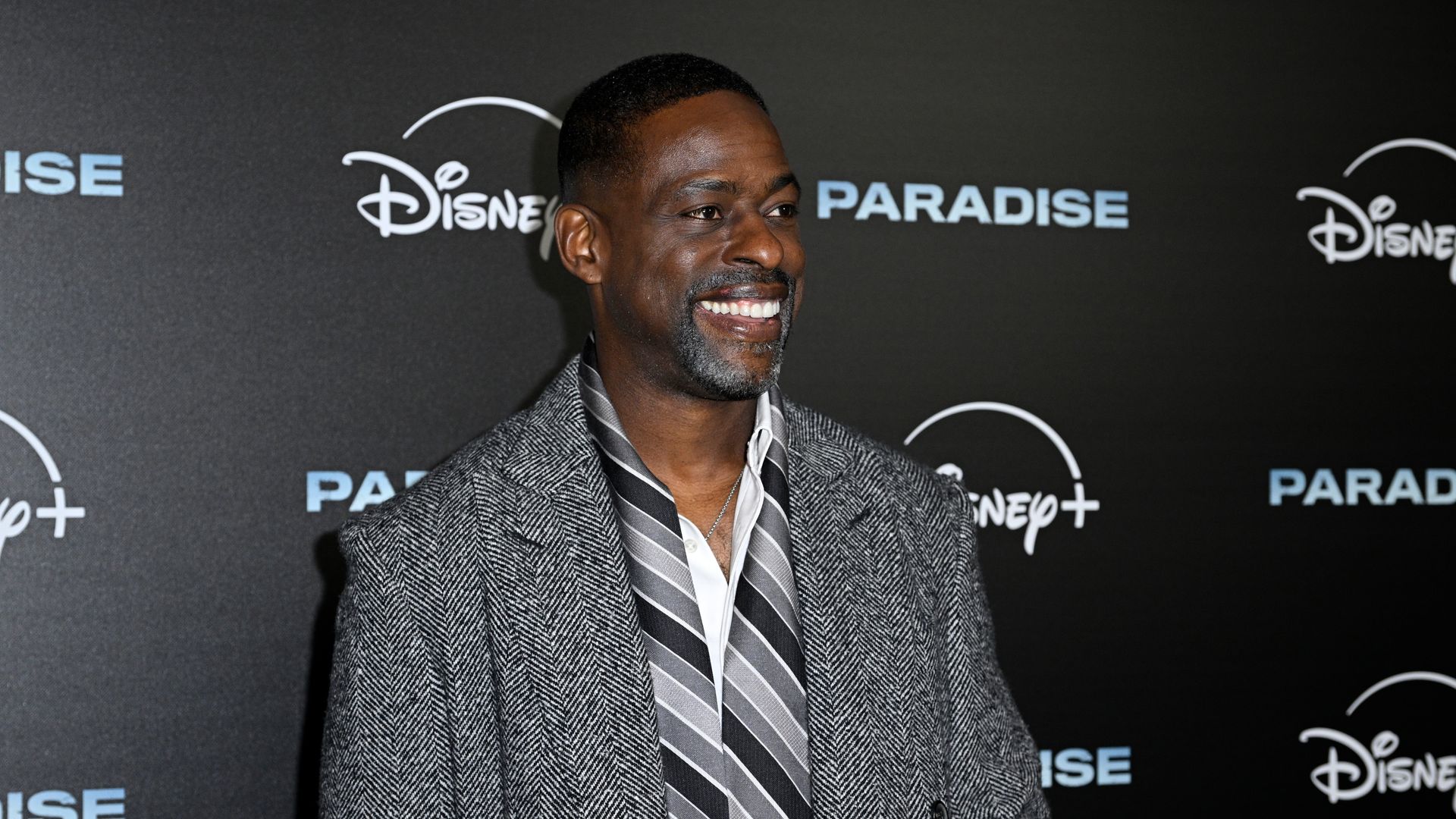 Sterling K. Brown attends the "Paradise" By Disney + Premiere at Pathe Capucines on January 31, 2025 in Paris, France