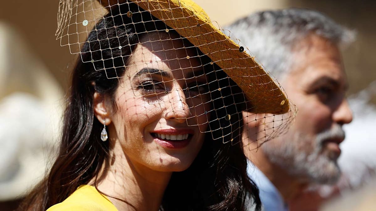 Wedding guest hats inspiration from Kate Middleton, Amal Clooney and more