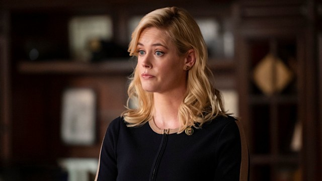 Abigail Hawk stars as Detective Baker in Blue Bloods