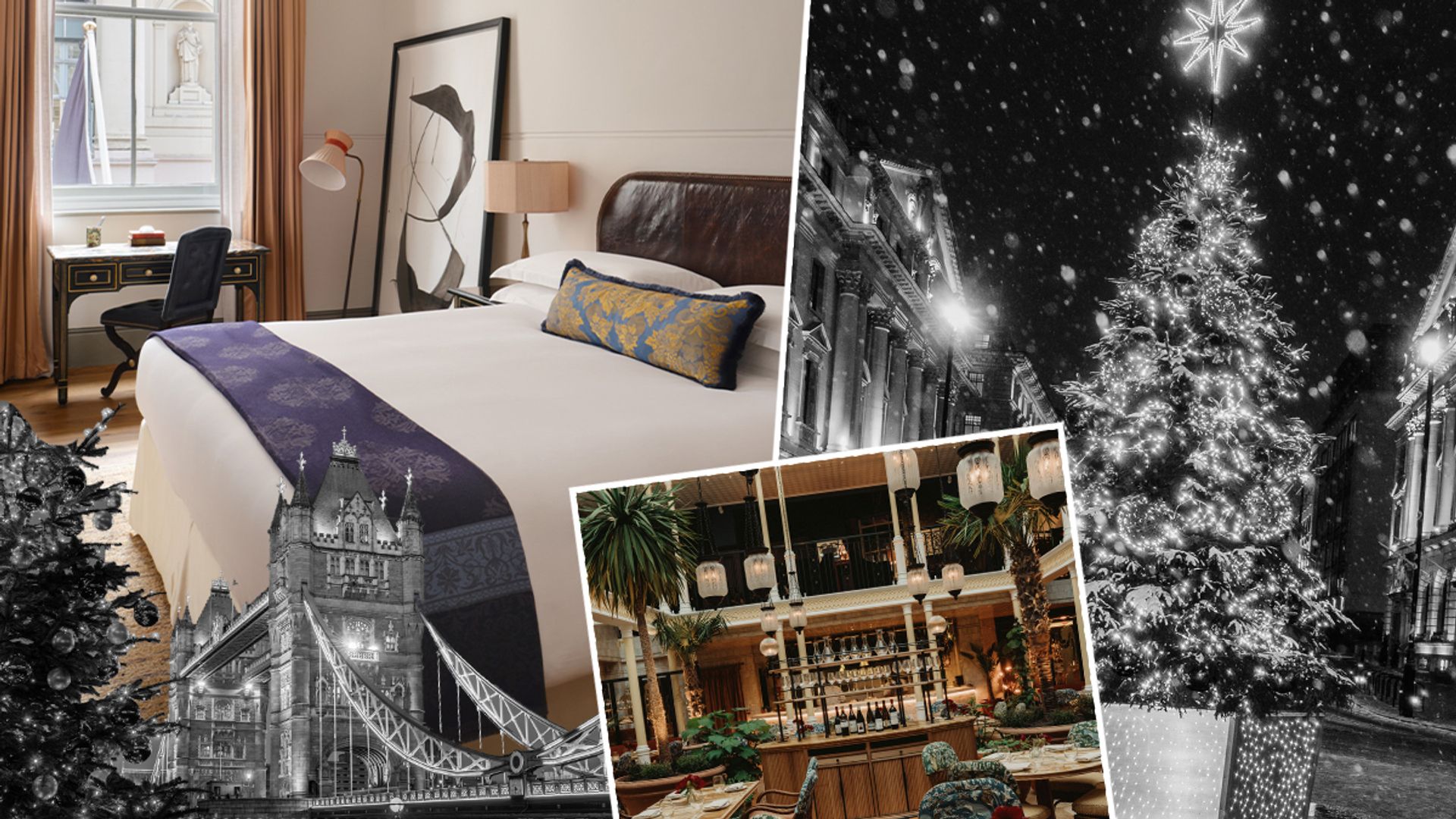 Planning a festive overnight stay in London? You want these hotels on your radar