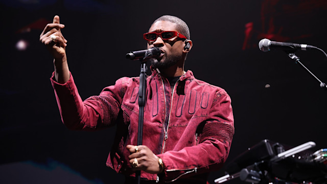 DETROIT, MICHIGAN - DECEMBER 05: Usher performs onstage during iHeartRadio Channel 95.5's Jingle Ball 2023 at Little Caesars Arena on December 05, 2023 in Detroit, Michigan. (Photo by Scott Legato/Getty Images for iHeartRadio)