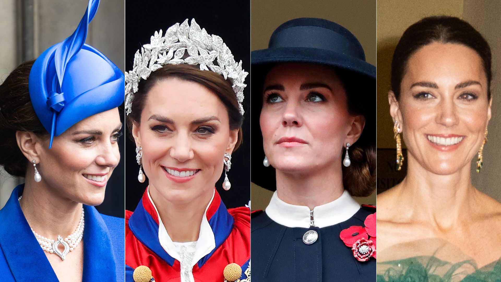 Princess Kate wearing jewellery