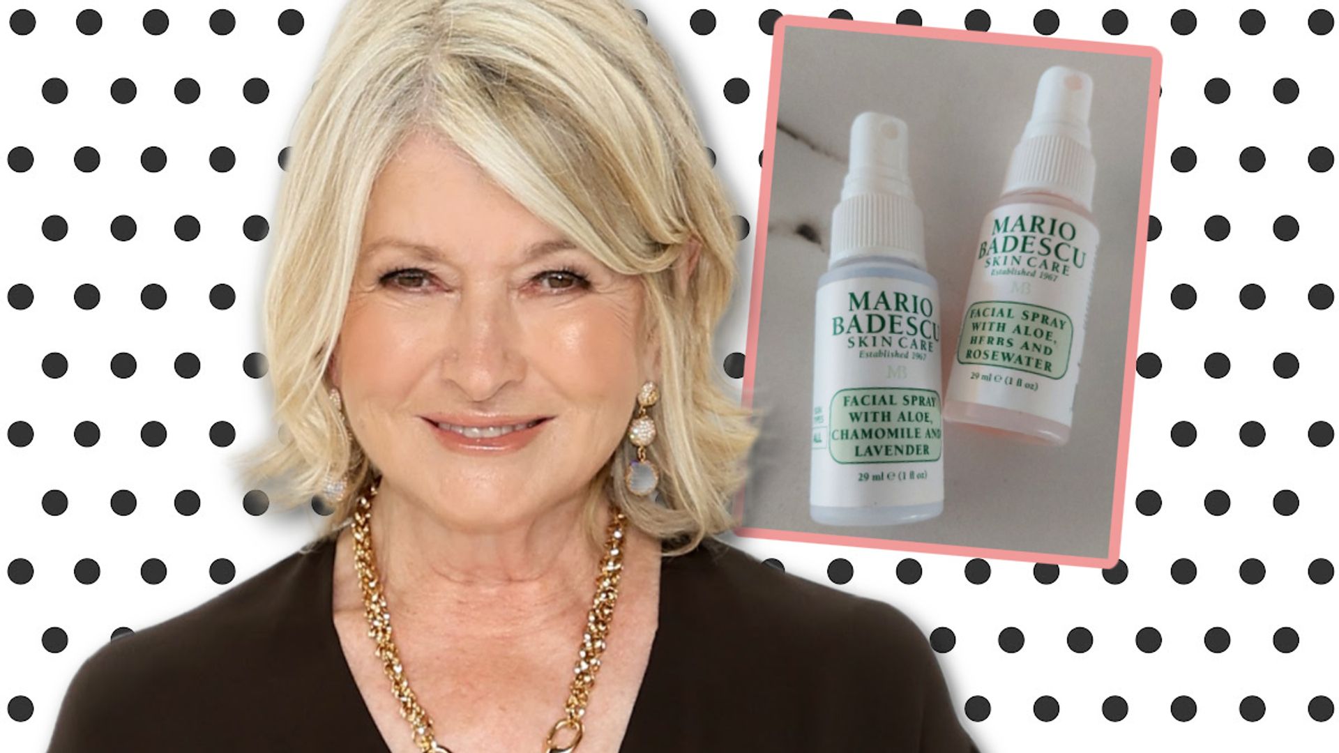 Martha Stewart, 82, loves this rosewater face mist for glowing skin and it's just $12 on Amazon