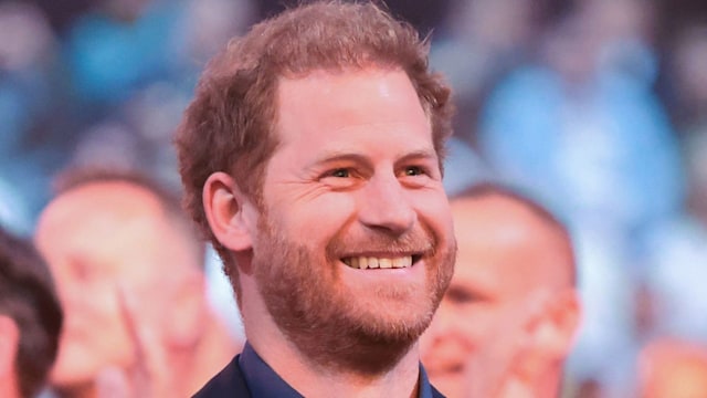 prince harry audience smiling