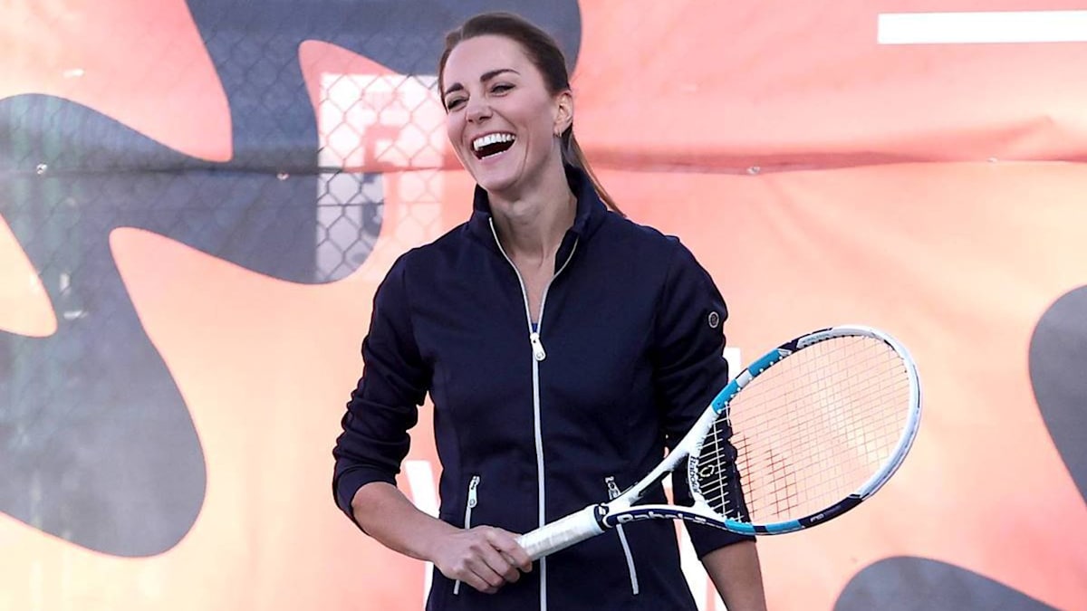 Kate Middleton's secret tennis outing with Prince George, Princess Charlotte and Prince Louis revealed | HELLO!