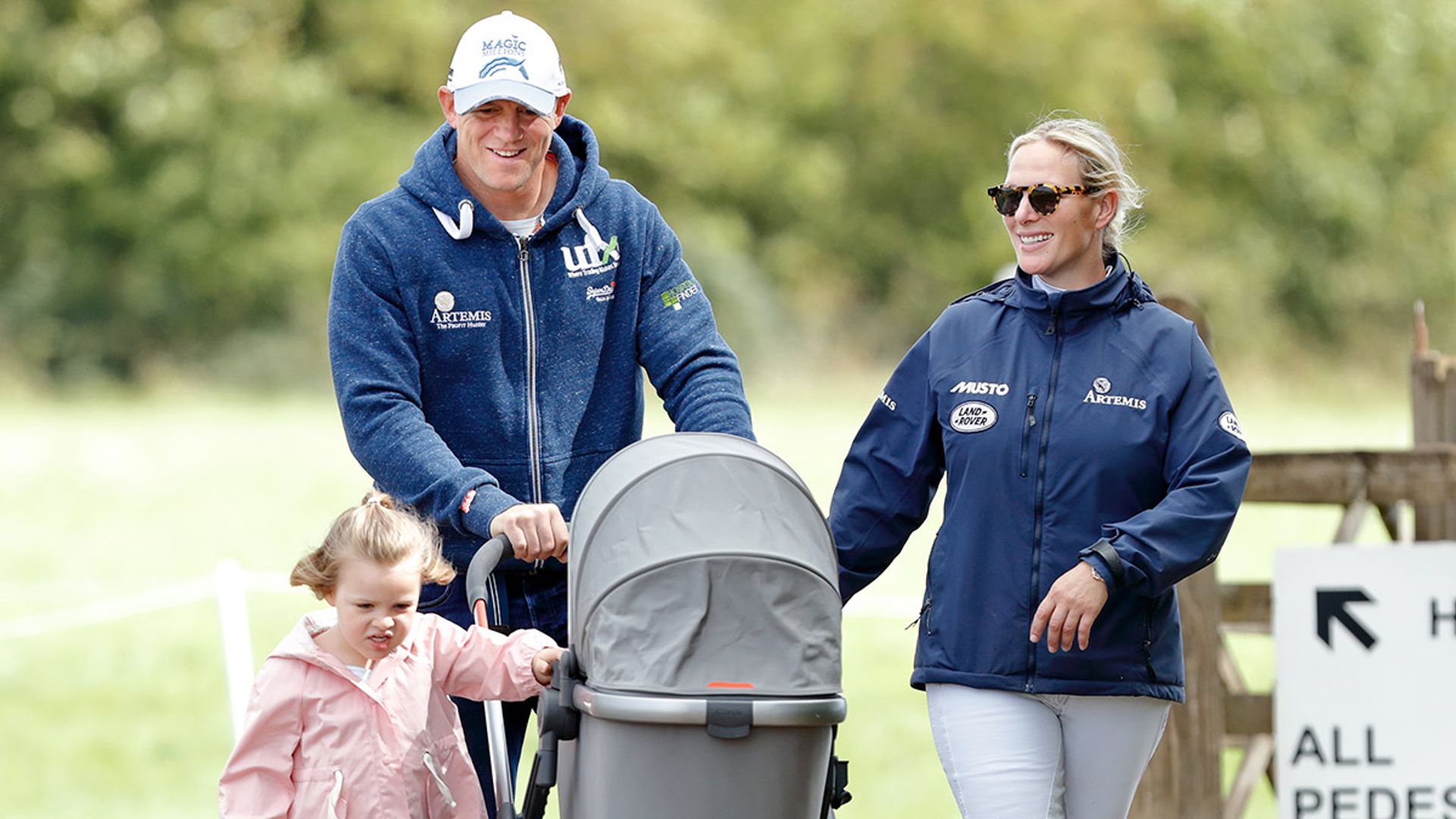 mike tindall and family