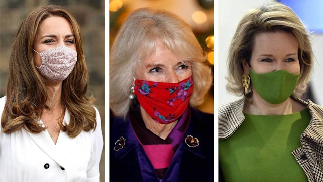 royals matching face masks