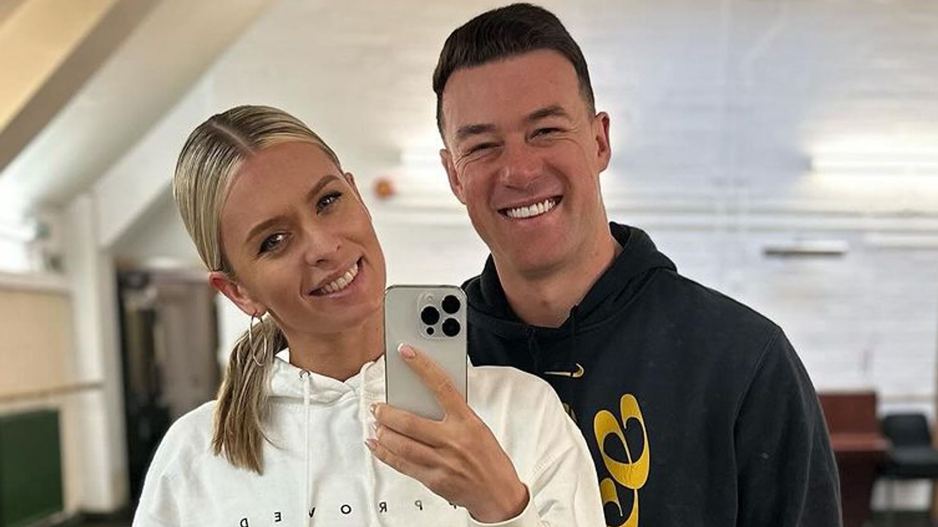 Nadiya Bychkova and Kai Widdrington look loved-up as they give a glimpse into their relationship