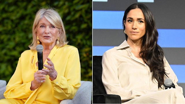 martha stewart and meghan markle split image