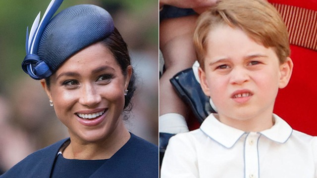 meghan markle prince george