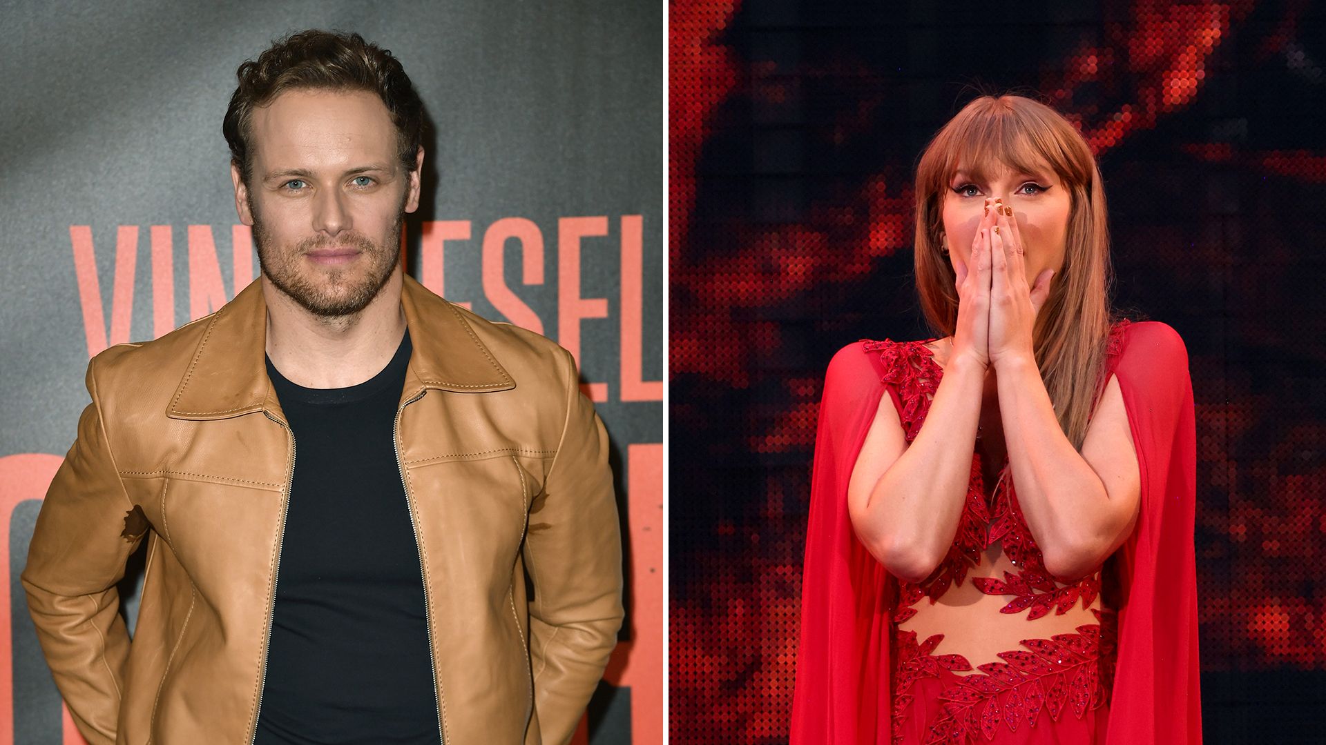 sam heughan makes taylor swift confession