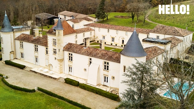 A birds eye view of Château Toulouse-Lautrec