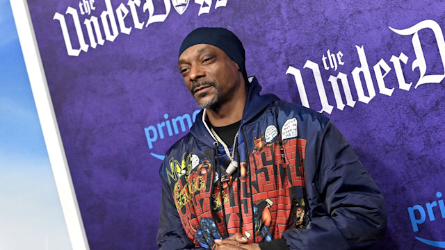 Snoop Dogg attends the World Premiere of Prime Video's "The Underdoggs" at Culver Theater on January 23, 2024 in Culver City, California