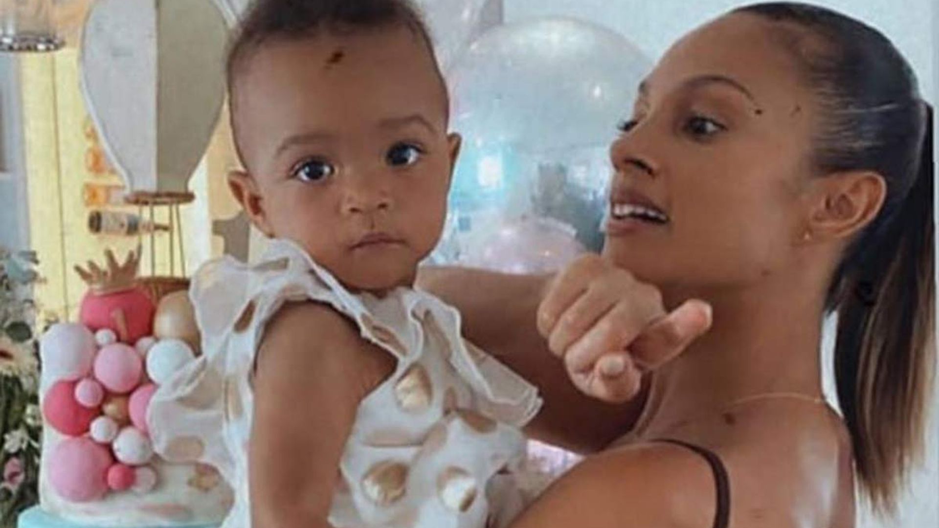 Alesha Dixon delights fans with rare photo of baby daughter