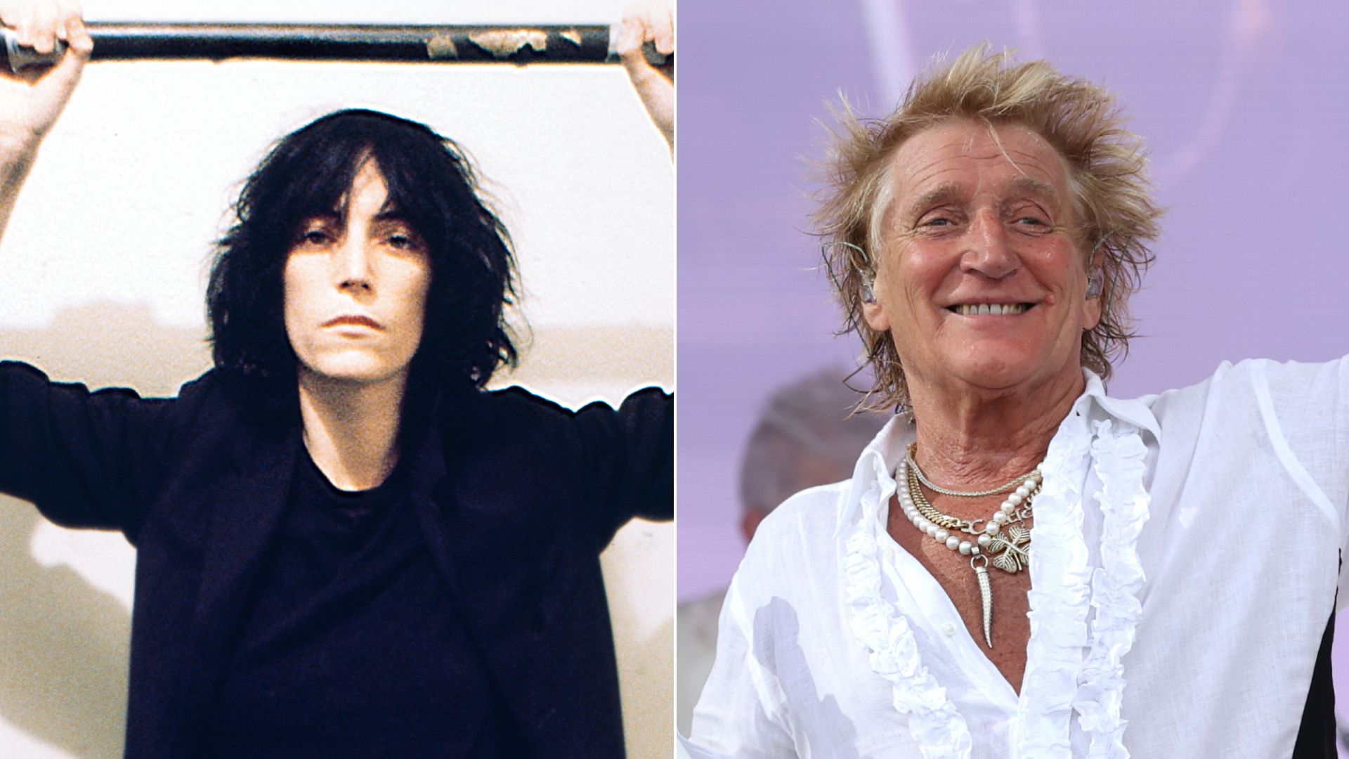Patti Smith; Rod Stewart