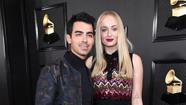 Joe Jonas and  Sophie Turner attend the 62nd Annual GRAMMY Awards at STAPLES Center on January 26, 2020 in Los Angeles, California