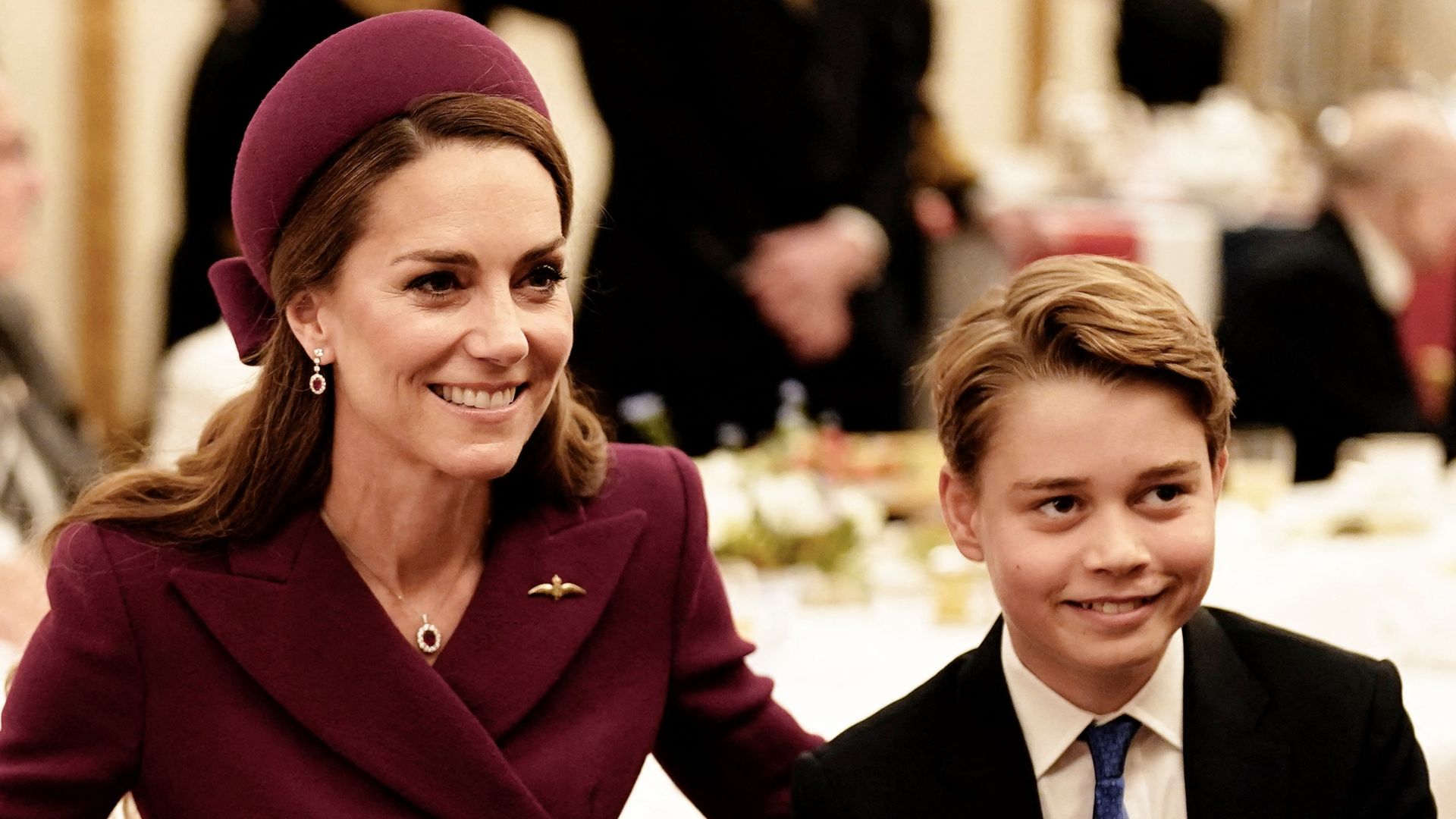 Prince George is the 'spitting image' of mum Kate in new photos - see the uncanny school days comparison