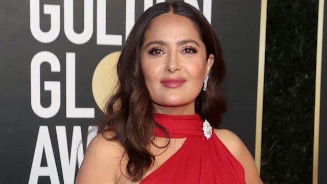 salma hayek golden globes