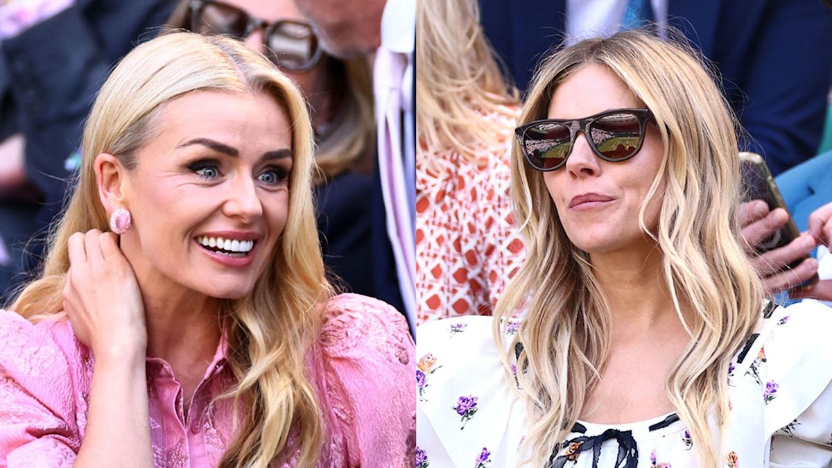 Sienna Miller and Katherine Jenkins lead the glamour on Day 9 of Wimbledon