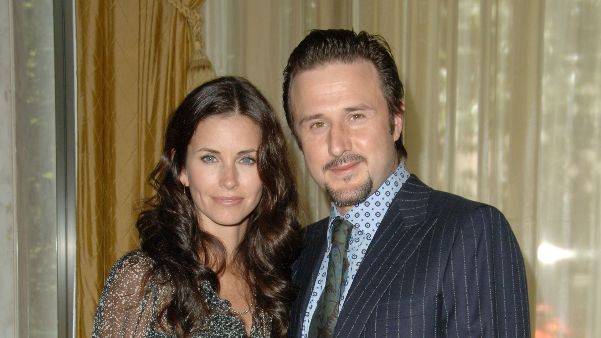 Courteney Cox and David Arquette during AFI Honors Hollywood's Arquette Family on May 2006 in Los Angeles, California