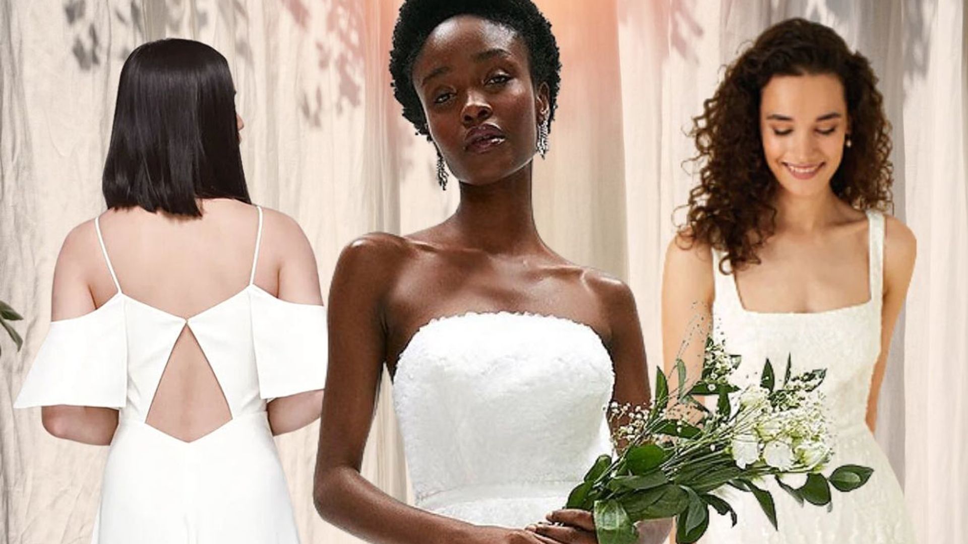 35 high street wedding dresses for 2022: Cheap but stylish gowns from ASOS,  Monsoon, H&M & more