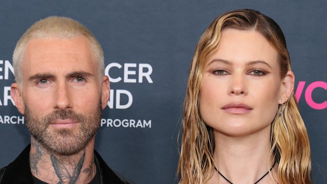 Adam Levine and Behati Prinsloo at the Women's Cancer Research Fund's An Unforgettable Evening Benefit Gala 2023