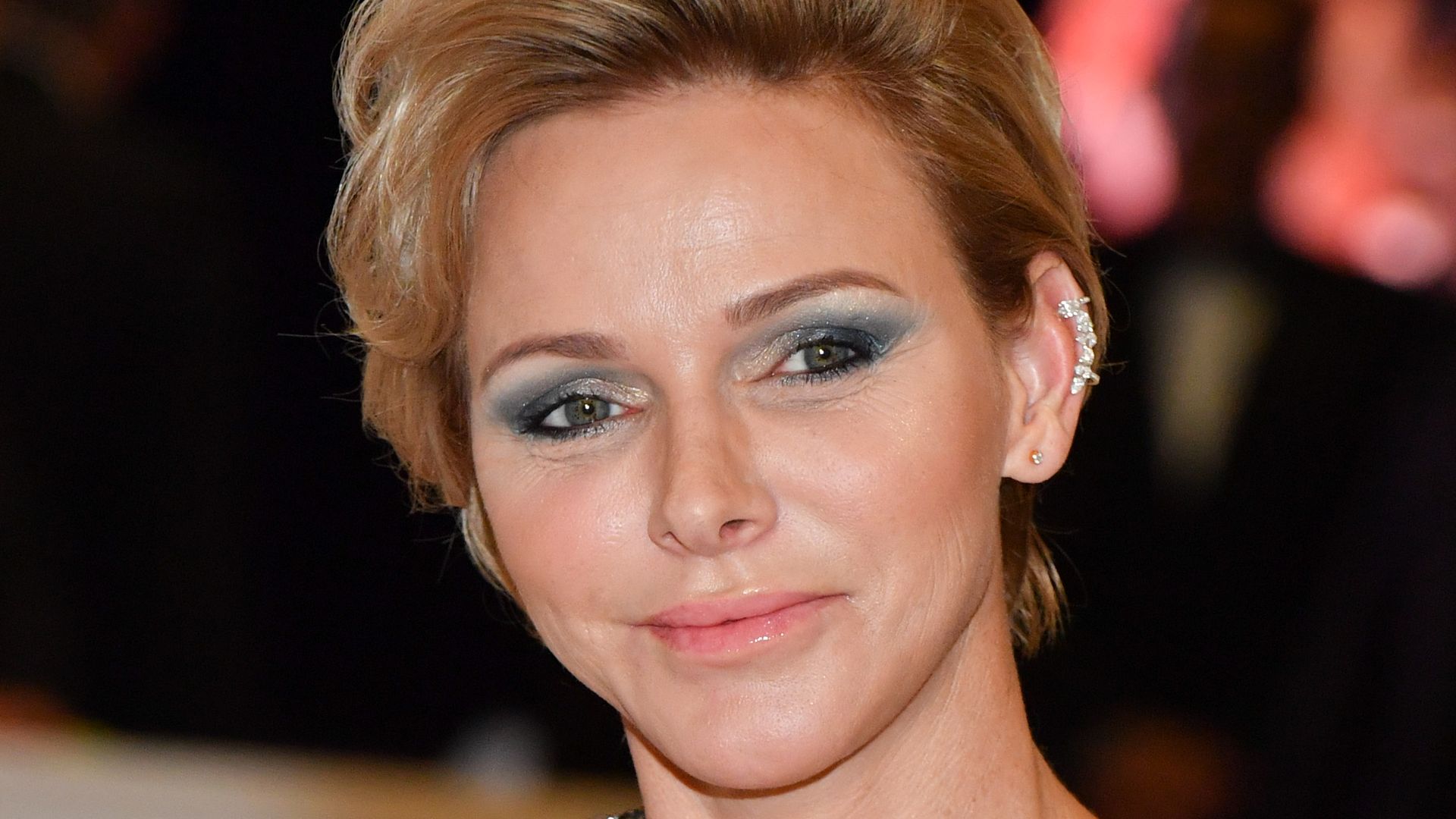 princess charlene at red cross ball gala