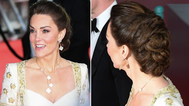 kate middleton hair baftas