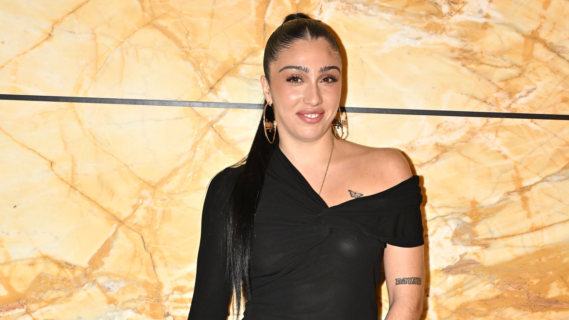 Lourdes Leon stuns in daring see-through black lace catsuit in latest photos