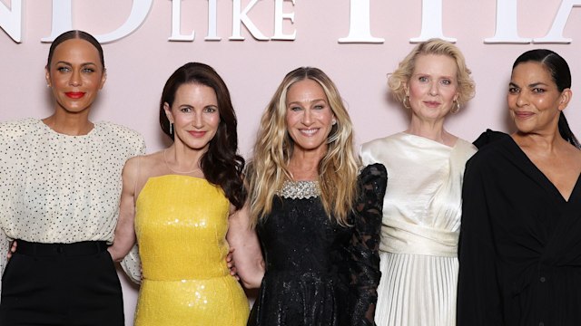 cast of and just like that