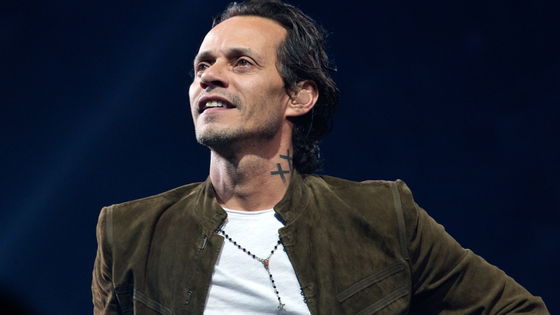 Marc Anthony gets overwhelmed in new video from wedding to Nadia Ferreira