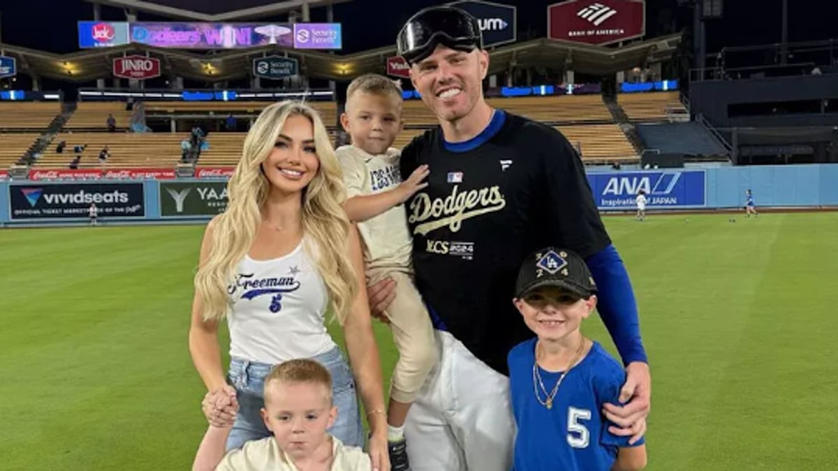 Meet Freddie Freeman's wife and three kids