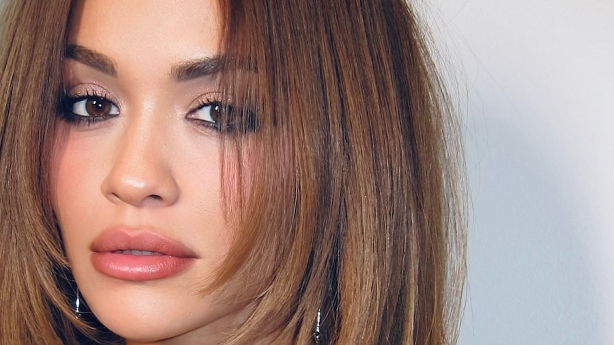 Rita Ora gets ready for a heatwave in barely there micro shorts and leopard print bikini