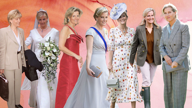 Duchess Sophie outfit photos over the years