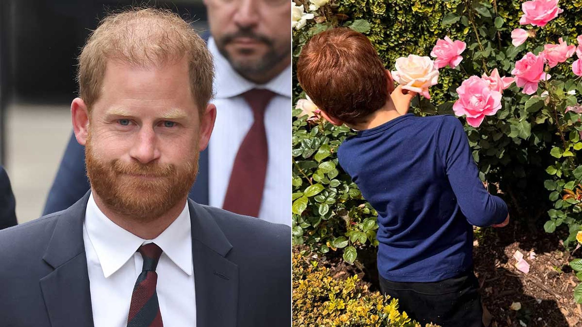 Prince Harry and Prince Archie