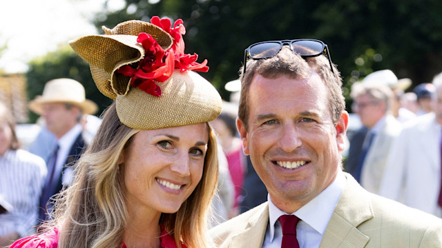 couple smiling in smart summer clothes