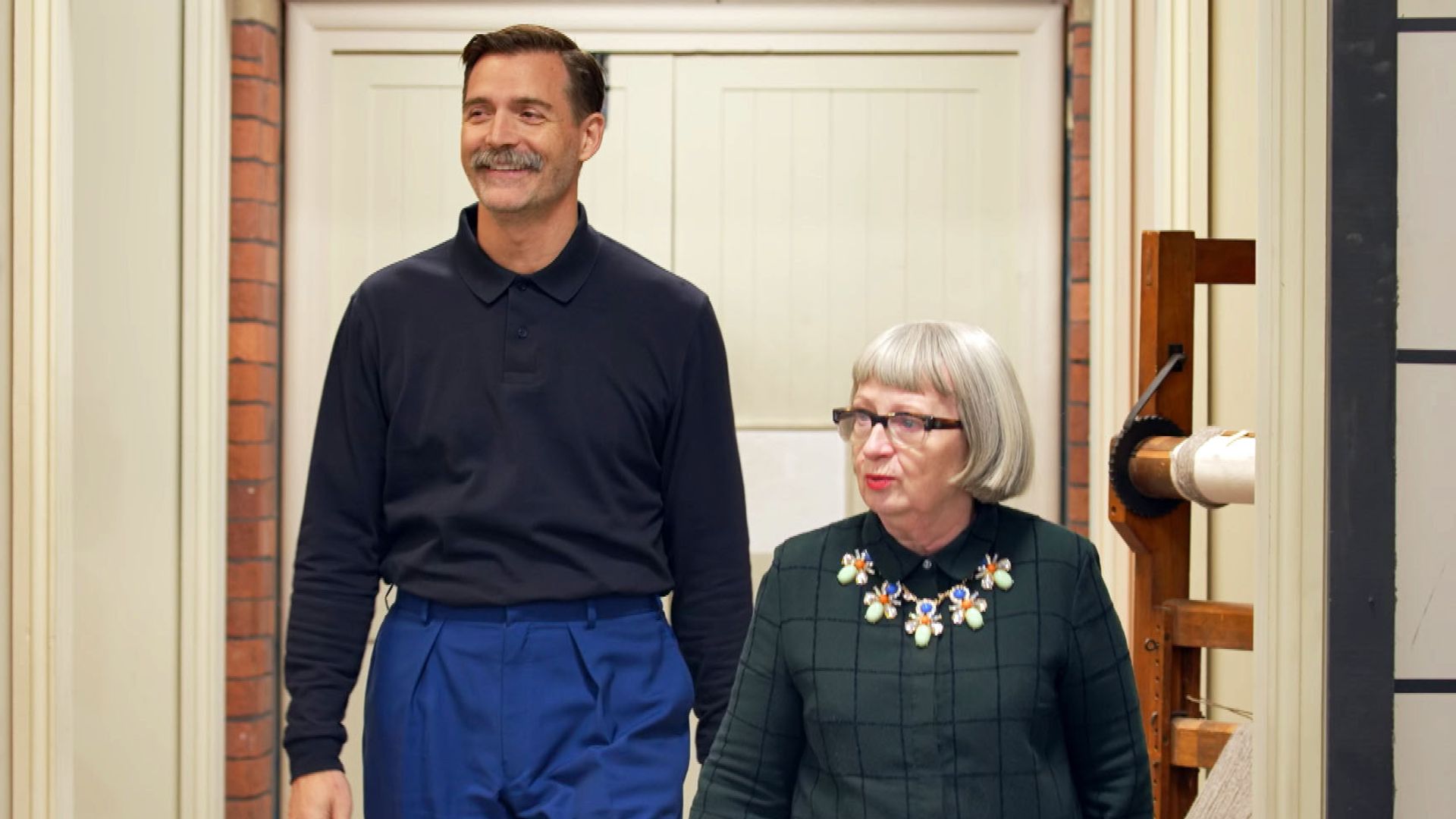 The Great British Sewing Bee's Patrick Grant and Esme Young