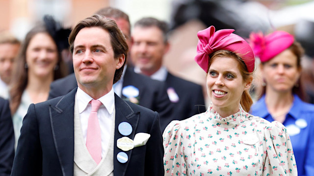 Princess Beatrice and Edoardo Mapelli Mozzi at Royal Ascot in 2023 