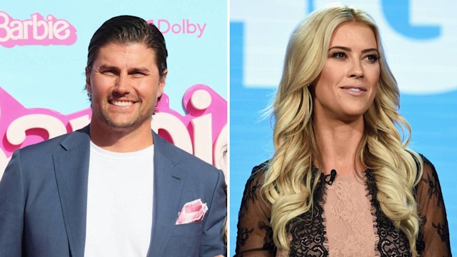 Split image of Christina Haack and Josh Hall