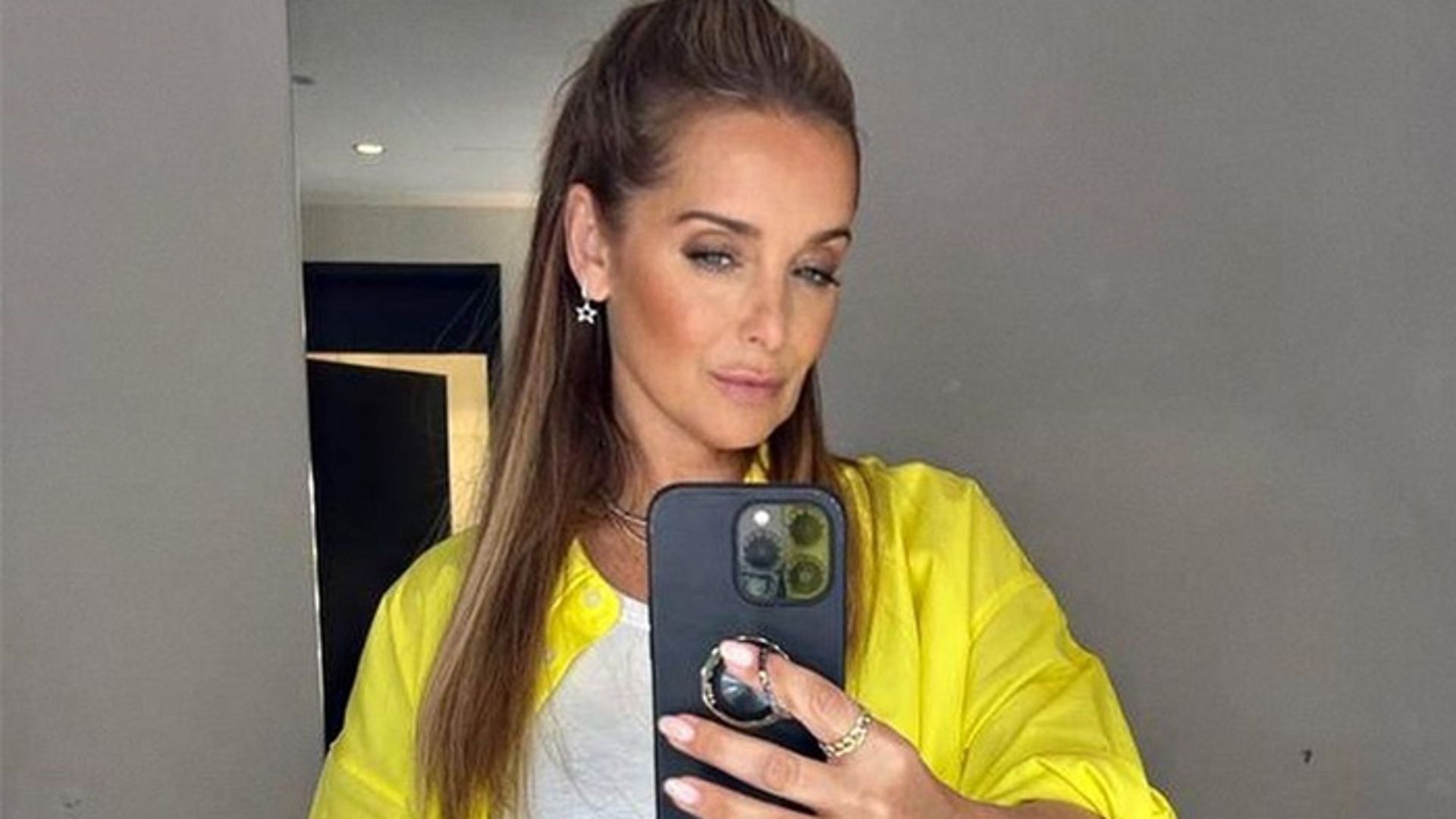 Louise Redknapp stuns in figure-flattering jeans and chic top for very special outing