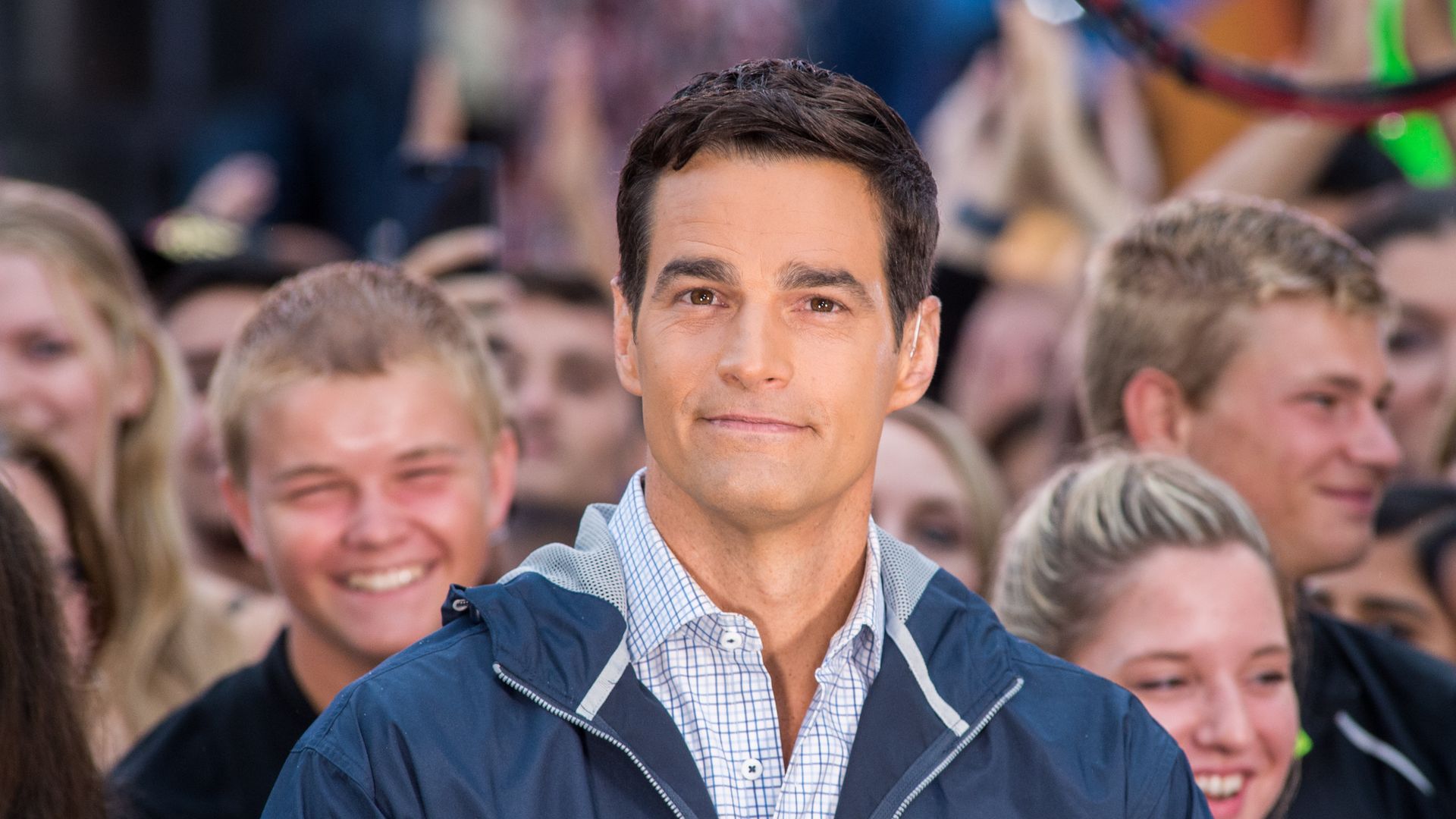 GMA Host Rob Marciano attends performance of Lady Antebellum on ABC's "Good Morning America" at Rumsey Playfield on July 14, 2017 in New York City.