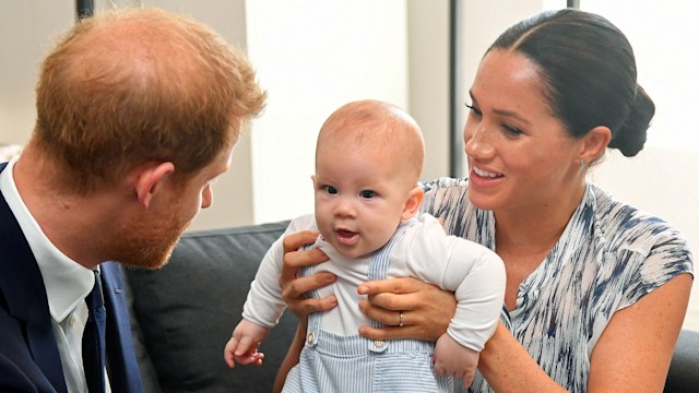 Duke and Duchess of Sussex and Archie in South Africa