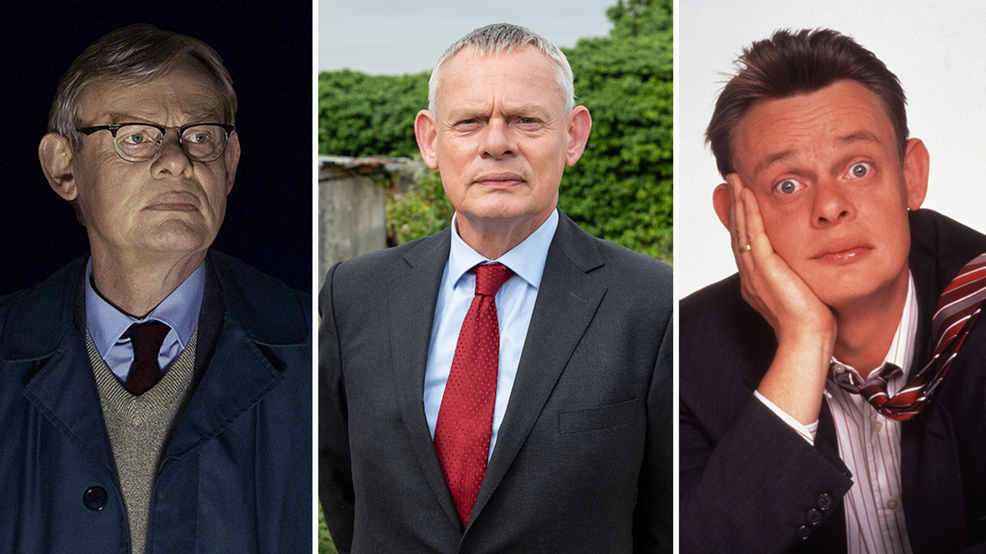 Martin Clunes looked so different at the start of his career – take a look back