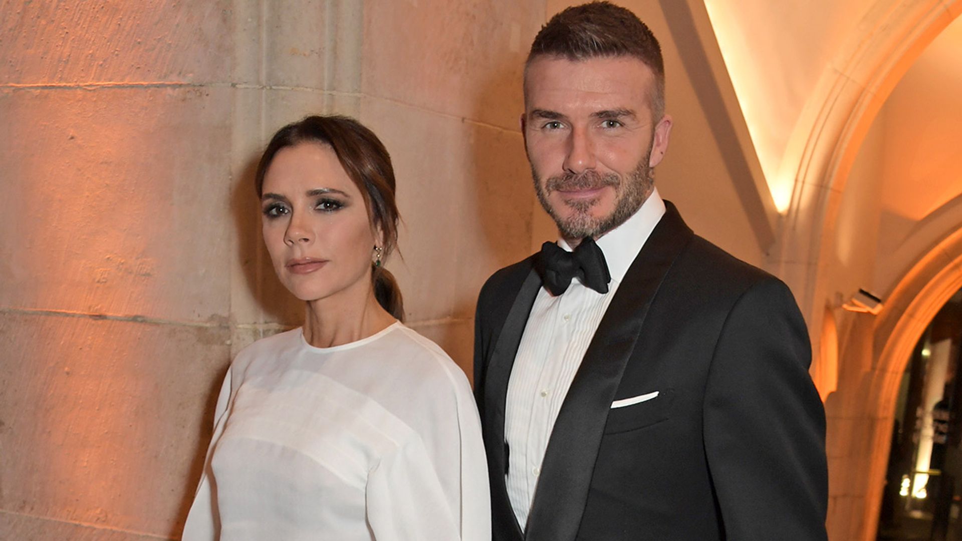 victoria beckham david beckham portrait gala