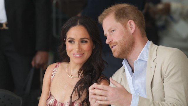 Harry and Meghan in Colombia