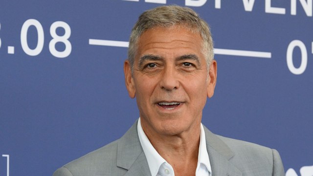 American actor George Clooney at the 81 Venice International Film Festival 2024