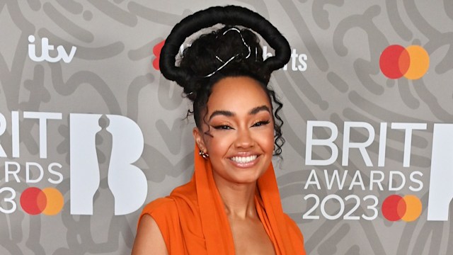 Leigh-Anne Pinnock in an orange