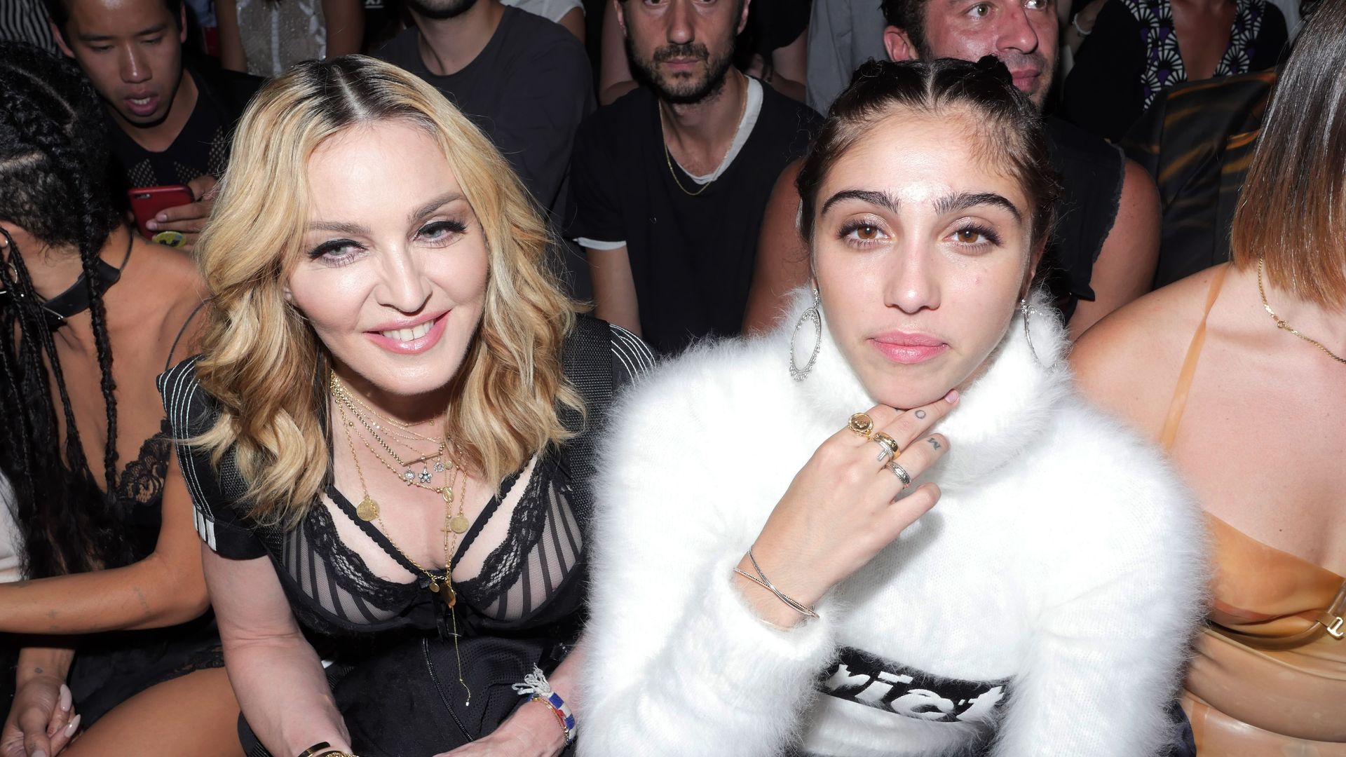 madonna lourdes leon fashion show
