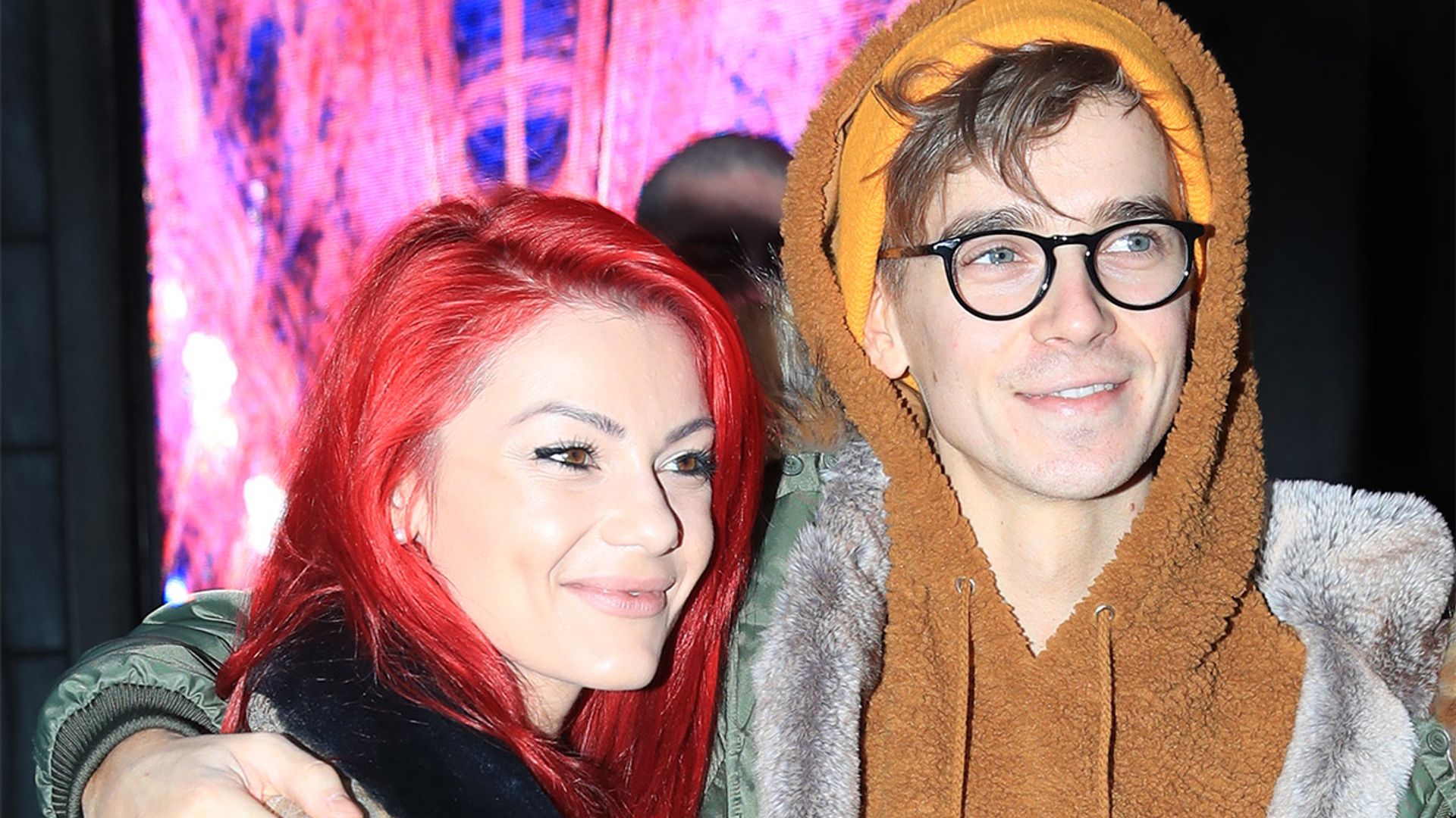 Dianne Buswell shares loved up photo with Joe Sugg after surprise 'hen party' photo